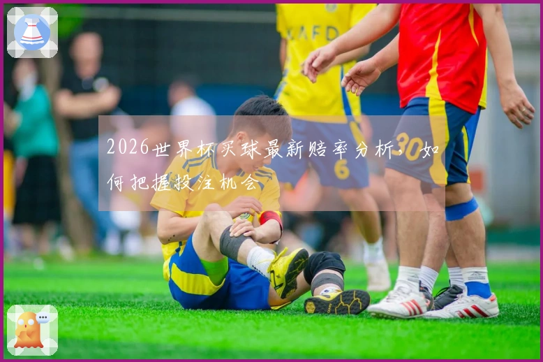 2026世界杯买球最新赔率分析，如何把握投注机会